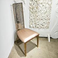 Gold color Wedding dining chair CY013