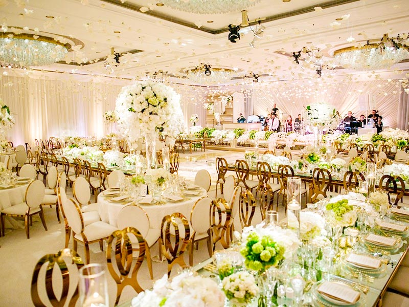 durable wedding reception table rectanglein various shapes for wedding ceremony-6