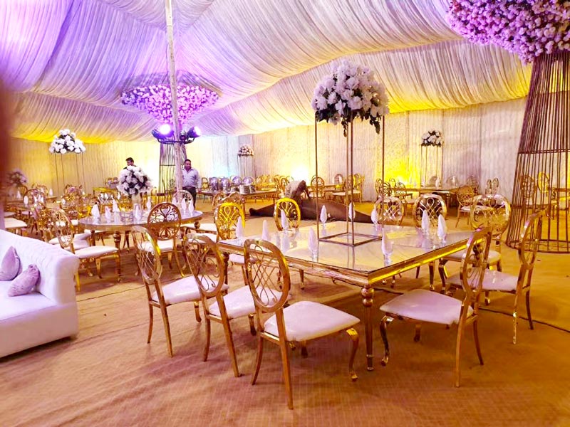 durable wedding reception table rectanglein various shapes for wedding ceremony-7