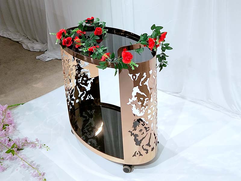 Perfect Wedding Furniture dining trolley bar cart supplier for wedding ceremony-4