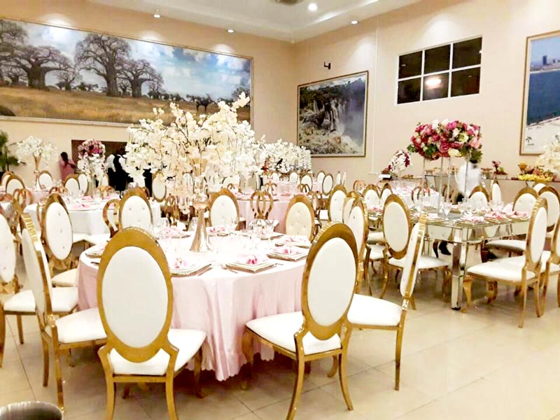 Perfect Wedding Furniture black wedding guest table manufacturer for wedding ceremony-9