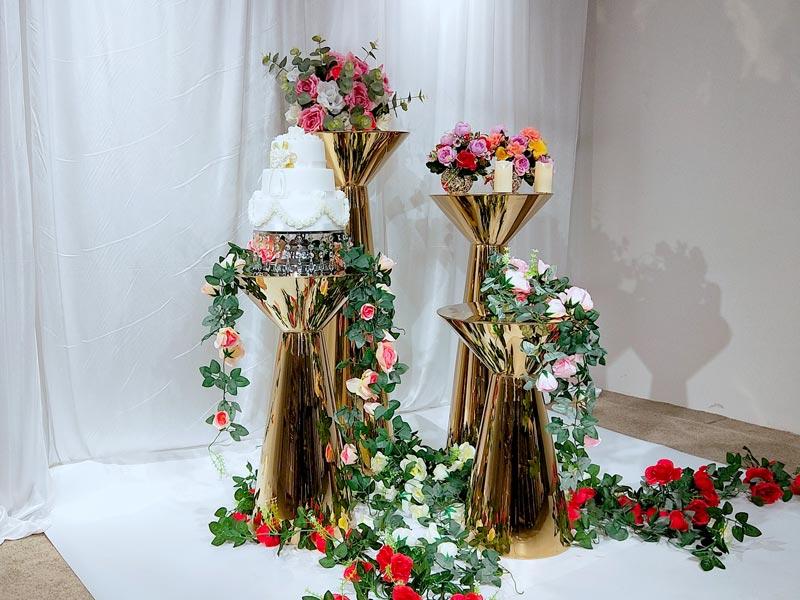 Perfect Wedding Furniture pedestal flower stand to meet your needs for home-2