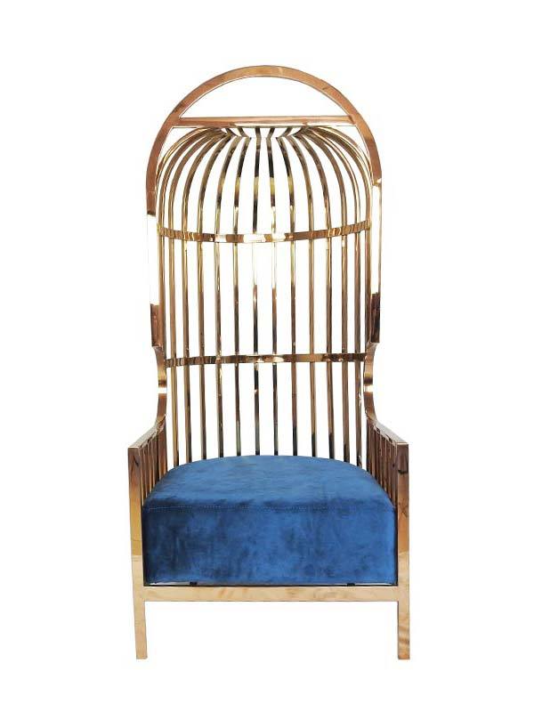 stainless wedding throne chair for hotel Perfect Wedding Furniture-2