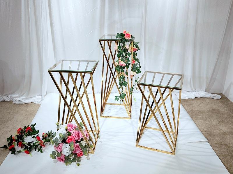 decorative flower stands for wedding aisle stainless with contemporary manufacturing equipment for home-3