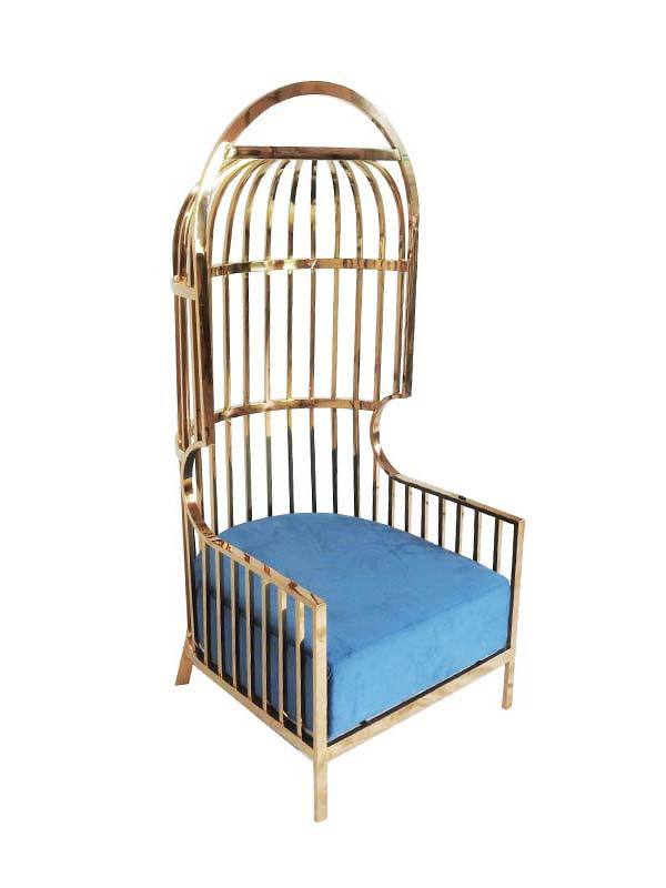 stainless wedding throne chair for hotel Perfect Wedding Furniture-3